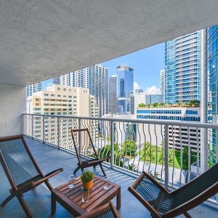 Wonderful Condo In The Heart Of Brickell With Pool Miami Kültér fotó